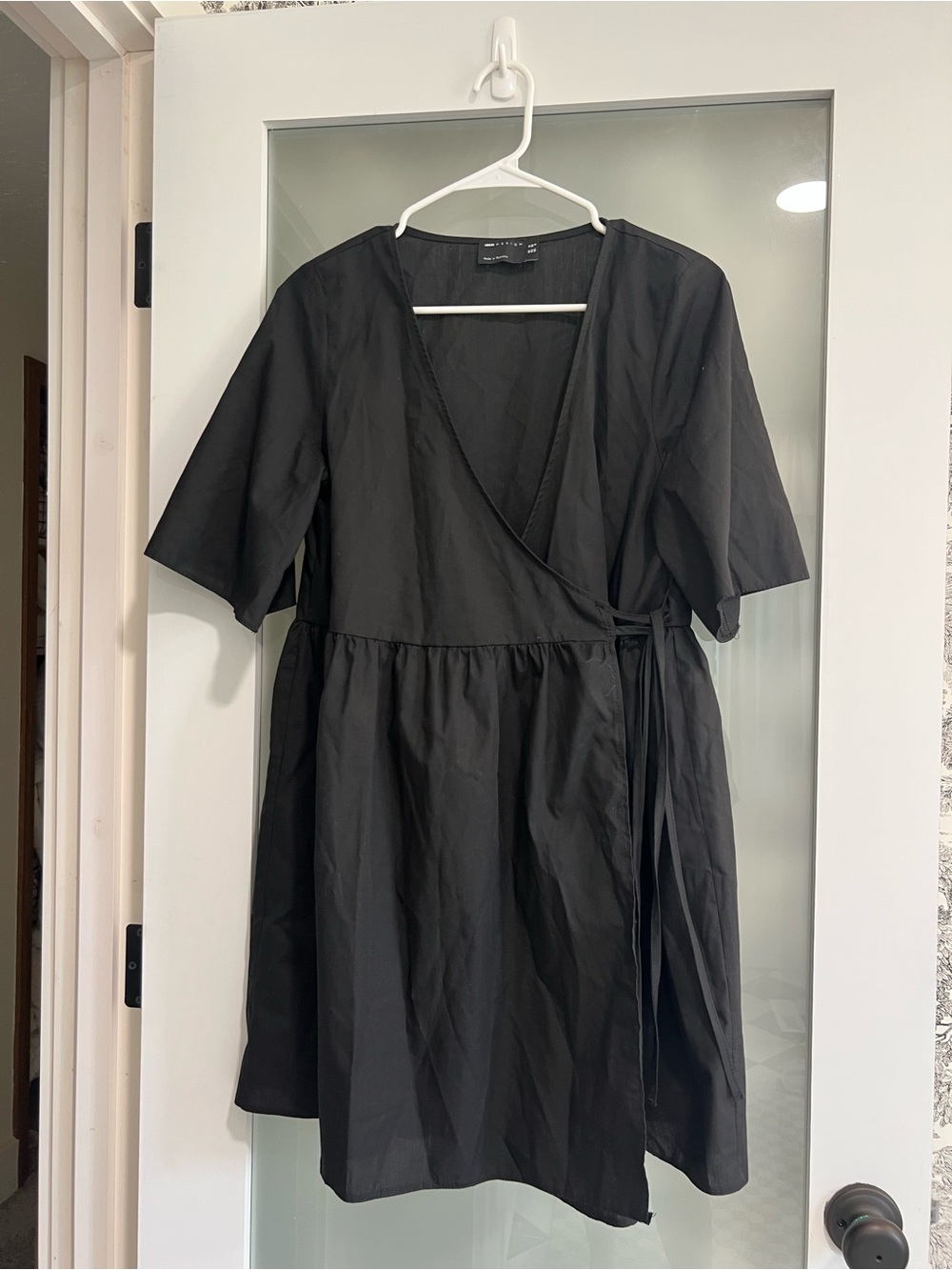 Black ASOS Tie Dress